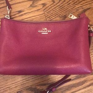 Cross body pink Coach bag